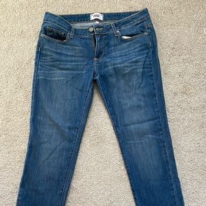 Paige mid rise jeans